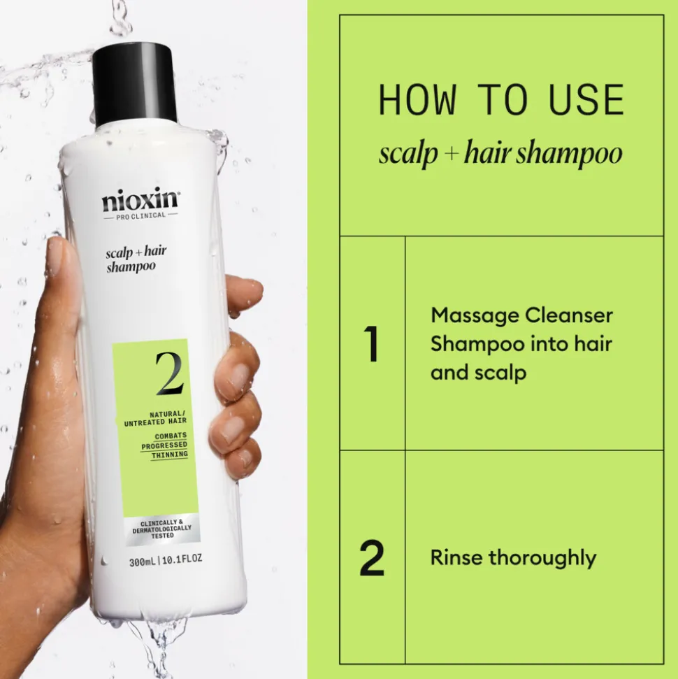 Nioxin System 2 Shampoo 300 ml
