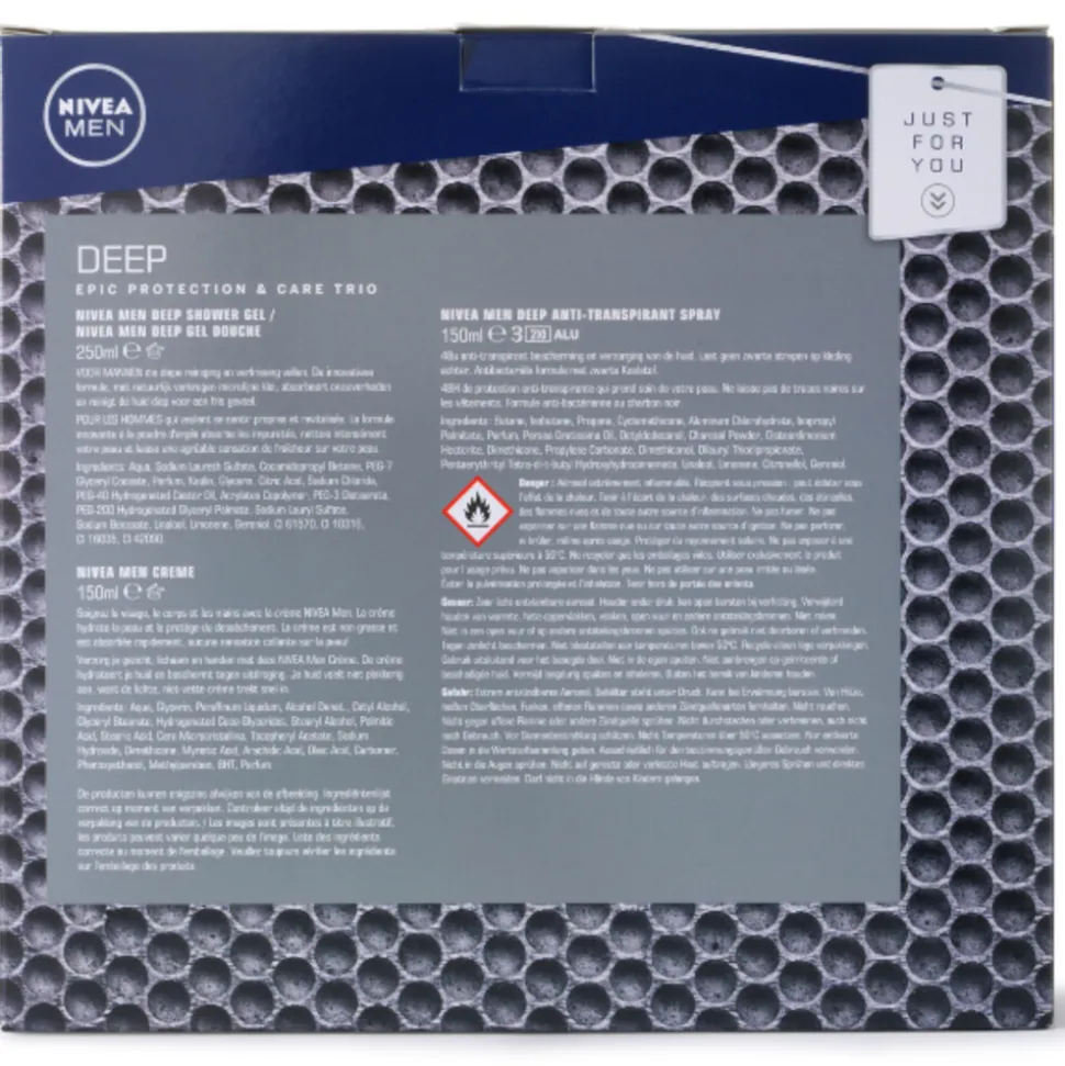 NIVEA Men Deep Geschenkset 1 set