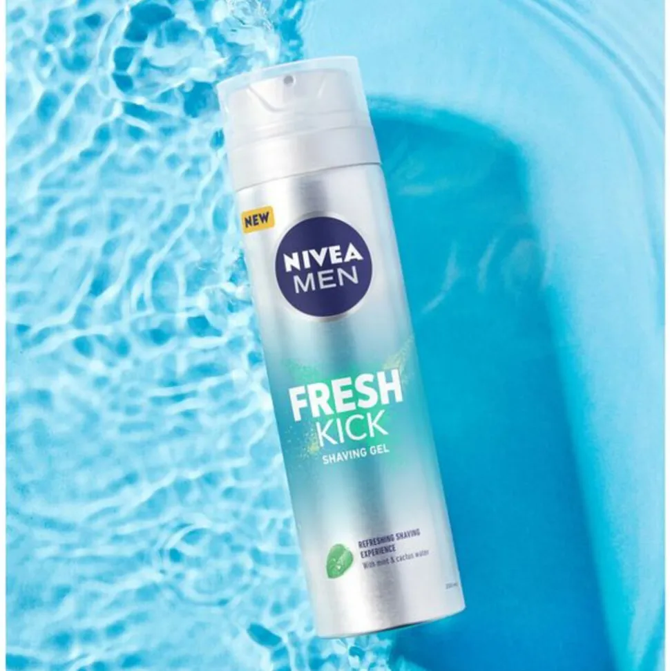 NIVEA Men Scheergel Fresh Kick 200 ml
