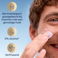 NIVEA Men Sensitive Skin & Stubble Moisturizer Gezichtsgel 50 ml