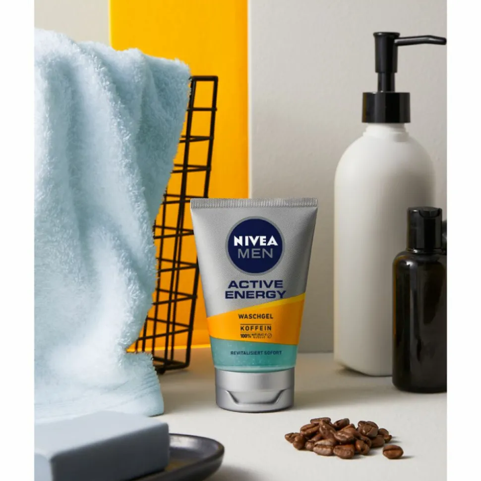 NIVEA Men Skin Energy Face Cleansing Gel 100 ml