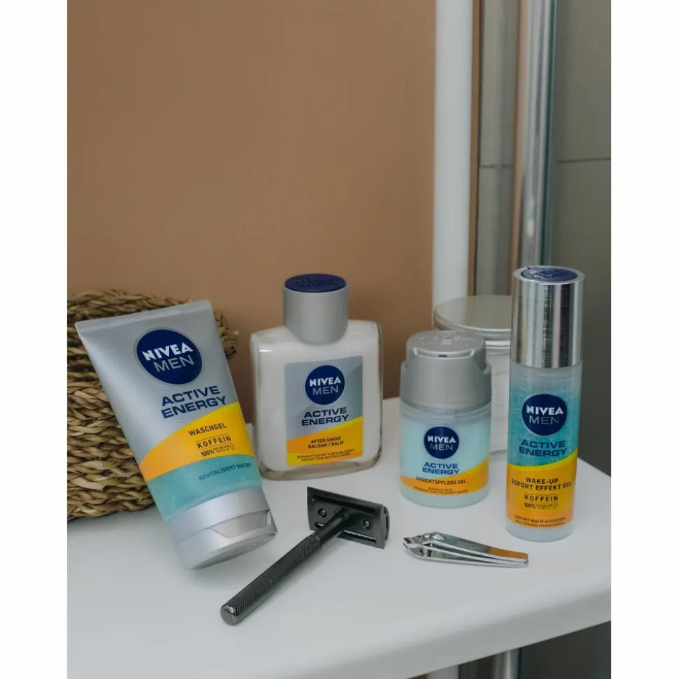 NIVEA Men Skin Energy Face Cleansing Gel 100 ml