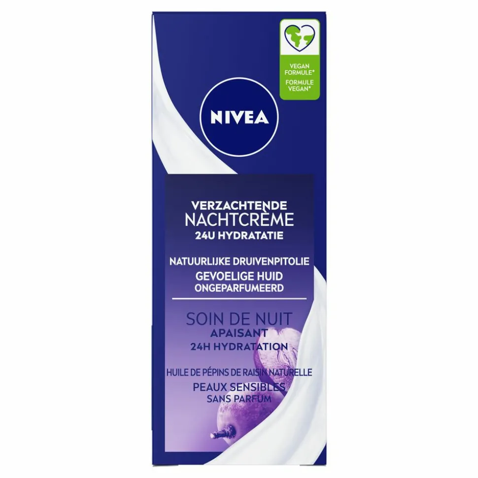 NIVEA Nachtcrème Verzachtend 50 ml