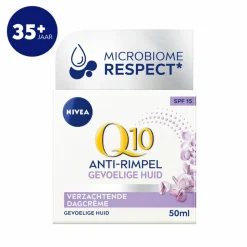 NIVEA Q10 Dagcrème Anti-Rimpel Gevoelige Huid SPF 15 50 ml