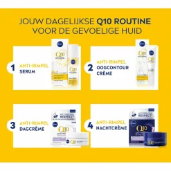 NIVEA Q10 Dagcrème Anti-Rimpel Gevoelige Huid SPF 15 50 ml