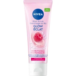 NIVEA Rijstscrub Mild met Bio Framboos 75 ml