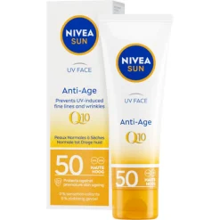 NIVEA Sun Anti-Age Q10 Zonnecrème Gezicht SPF 50 50 ml