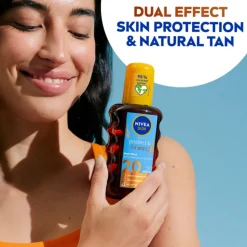 NIVEA Sun Protect & Bronze Olie Spray SPF 20 200 ml