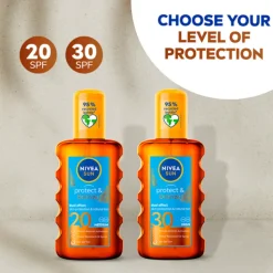 NIVEA Sun Protect & Bronze Olie Spray SPF 20 200 ml