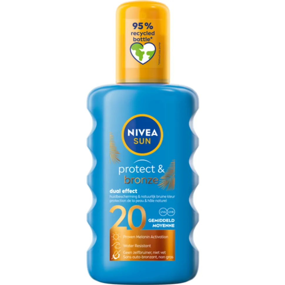 NIVEA Sun Protect & Bronze Zonnespray SPF 20 200 ml