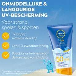 NIVEA Sun Protect & Hydrate Zonnecrème Kids Swim & Play SPF 50+ 150 ml