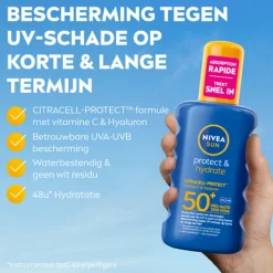 NIVEA Sun Protect & Hydrate Zonnespray SPF 50+ 200 ml