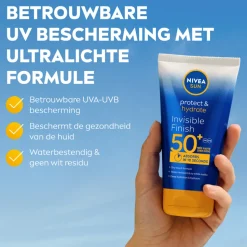 NIVEA Sun Protect & Hydrate Zonnecrème Invisible Finish SPF 50+ 150 ml