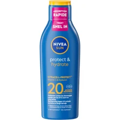 NIVEA Sun Protect & Hydrate Zonnemelk SPF 20 200 ml