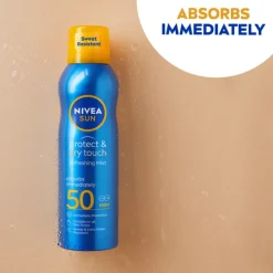 NIVEA Sun Protect en Dry Touch Verfrissende Vernevelende Spray SPF 50 200 ml