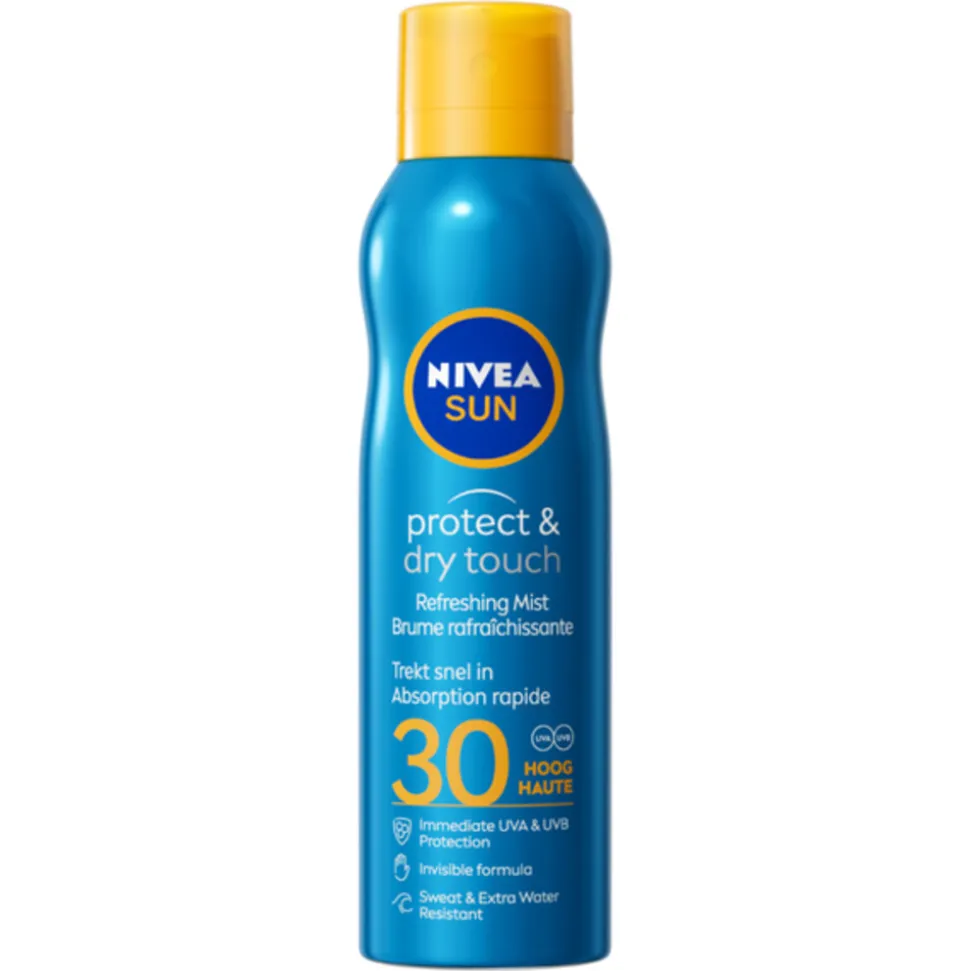 NIVEA Sun Protect en Dry Touch Verfrissende Vernevelende Spray SPF 30 200 ml