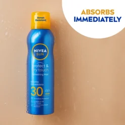 NIVEA Sun Protect en Dry Touch Verfrissende Vernevelende Spray SPF 30 200 ml