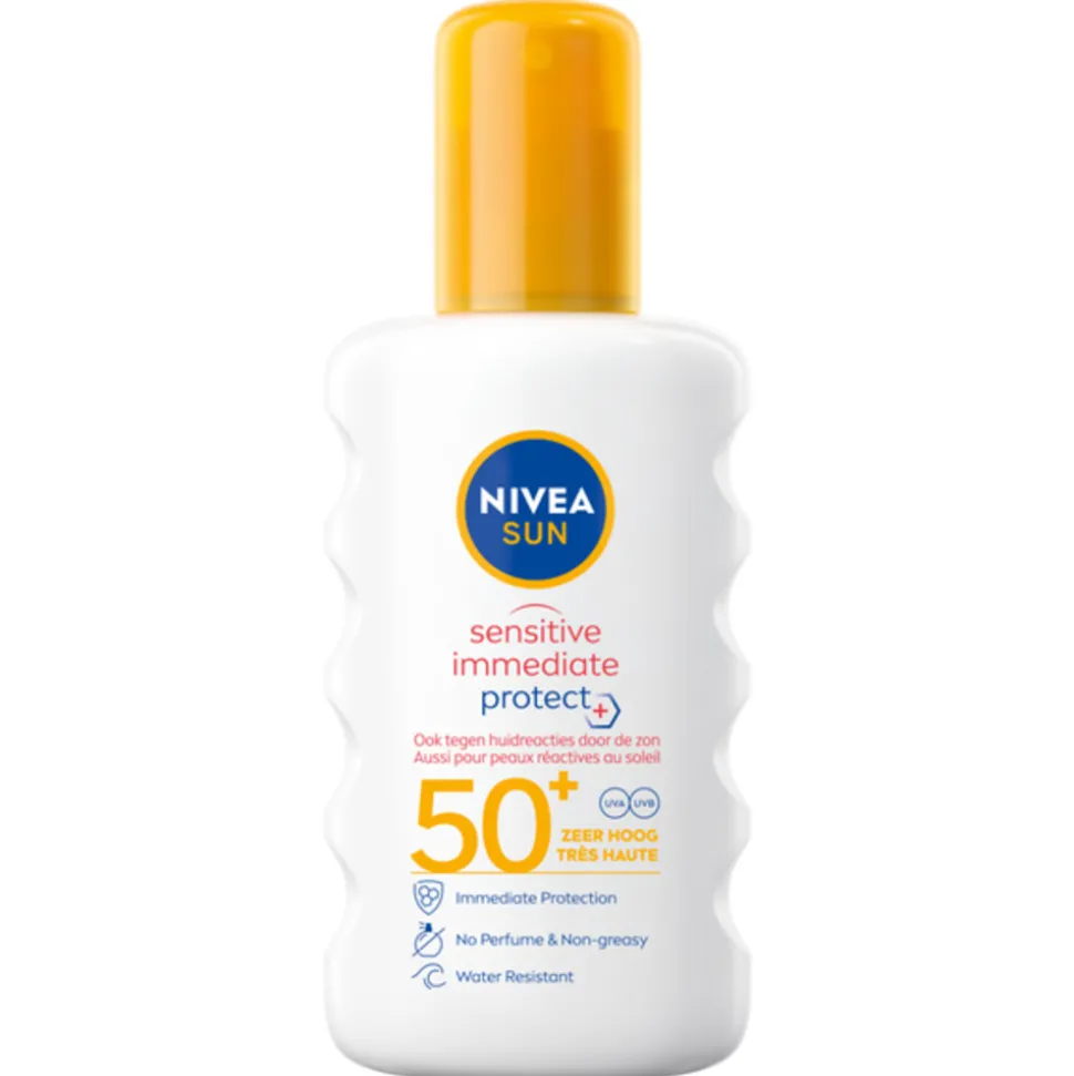 NIVEA Sun Sensitive Anti-Allergie Zonnemelk Spray SPF 50 200 ml