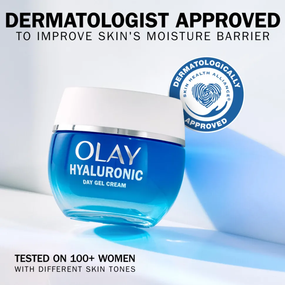 Olay Dagcrème Hyaluronic Parfumvrij 50 ml
