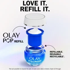 Olay Dagcrème Hyaluronic Parfumvrij 50 ml