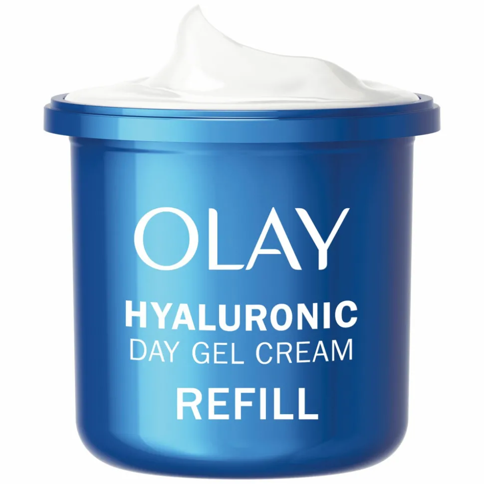 Olay Navulling Dagcrème Hyaluronic Parfumvrij 50 ml