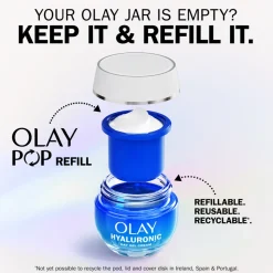 Olay Navulling Dagcrème Hyaluronic Parfumvrij 50 ml