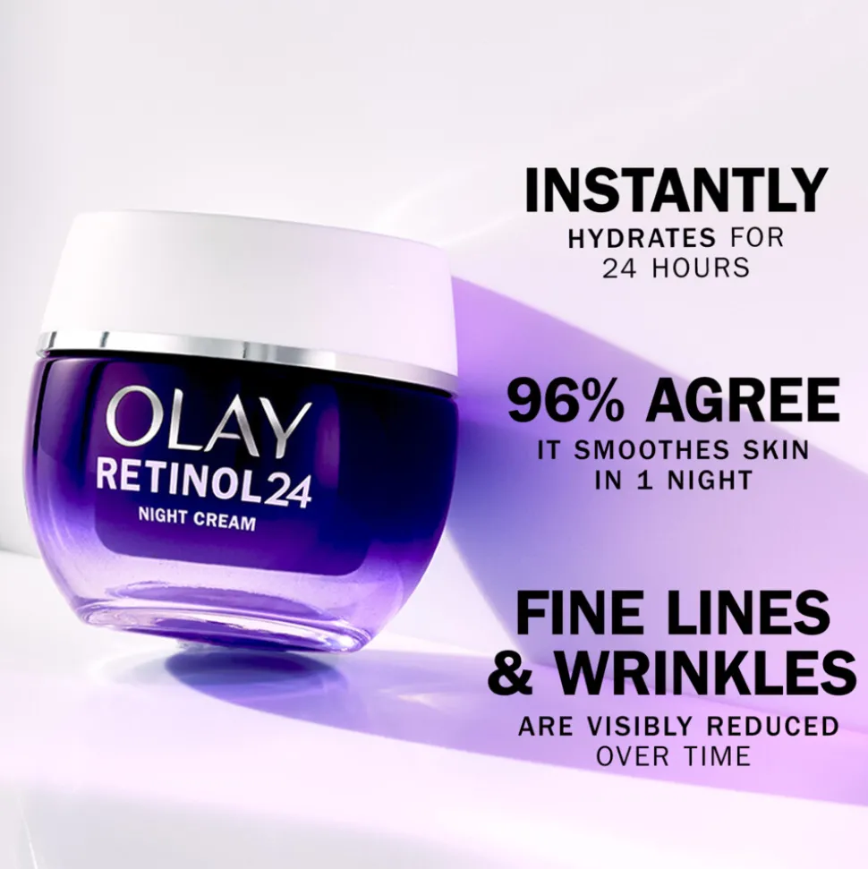 Olay Navulling Nachtcrème Retinol 24 50 ml