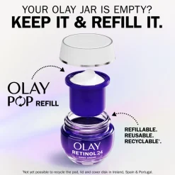 Olay Navulling Nachtcrème Retinol 24 50 ml