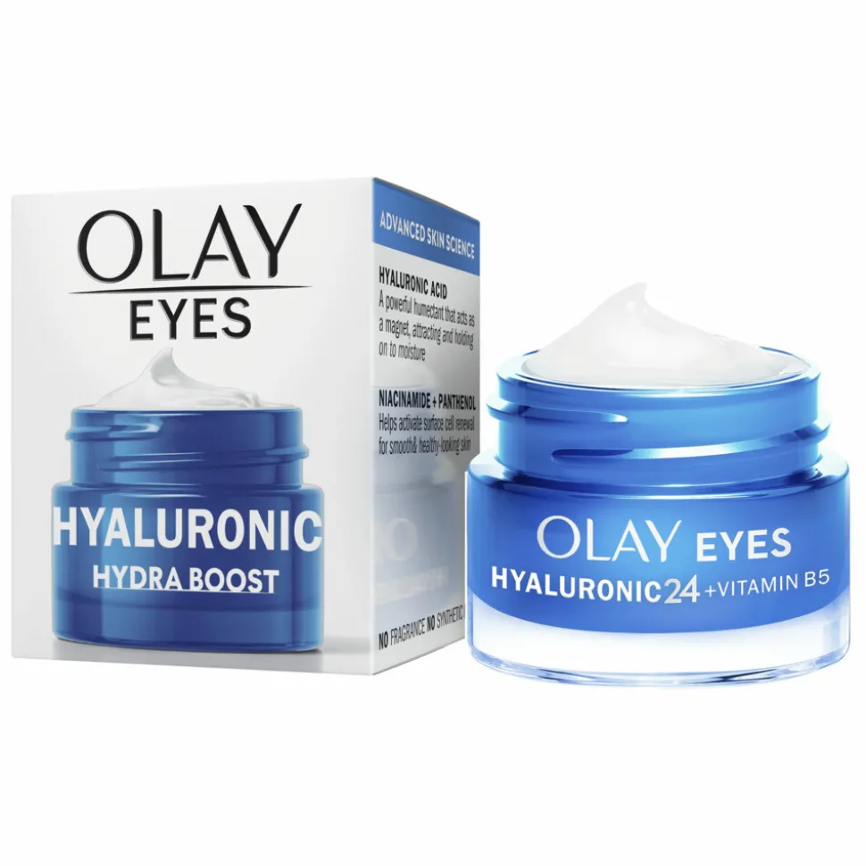 Olay Oogcontourgel Hyaluronic 24 + Vitamine B5 15 ml
