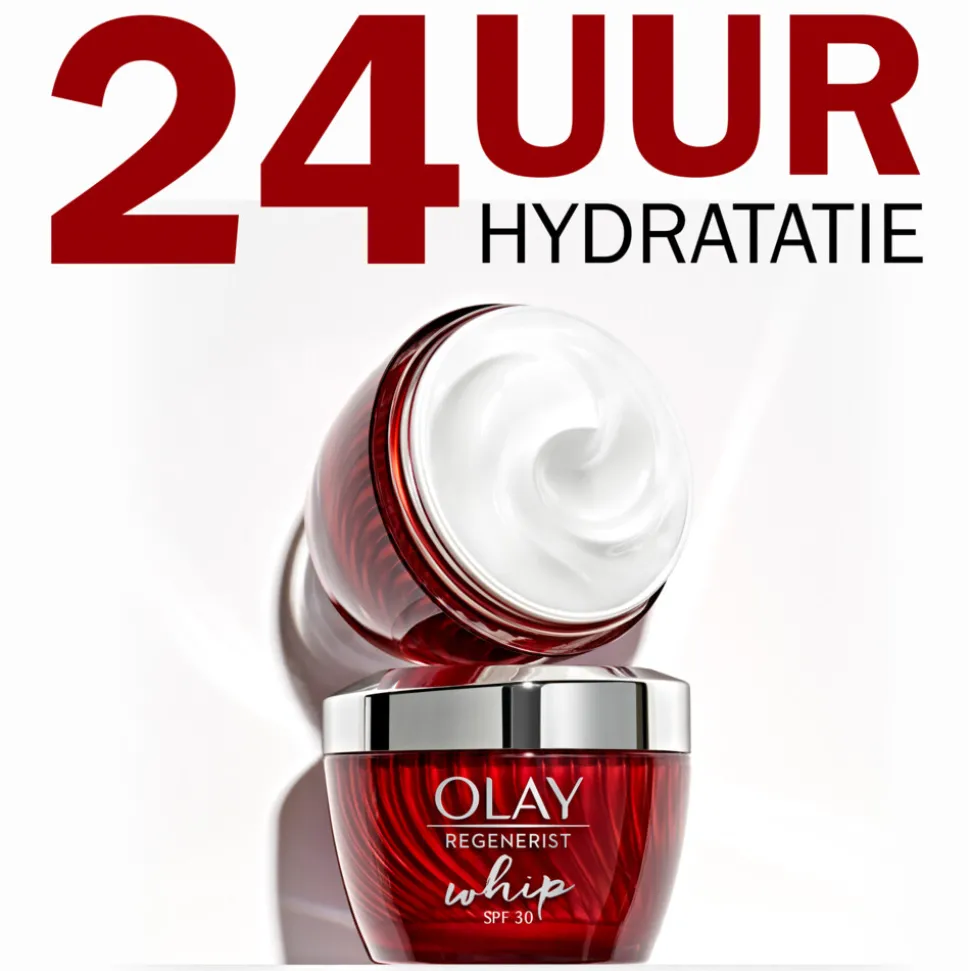 Olay Regenerist Whip Dagcrème SPF30 en Nachtcrème Pakket
