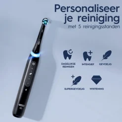 Oral-B Elektrische Tandenborstel iO 5 Duo Zwart & Wit 2 stuks