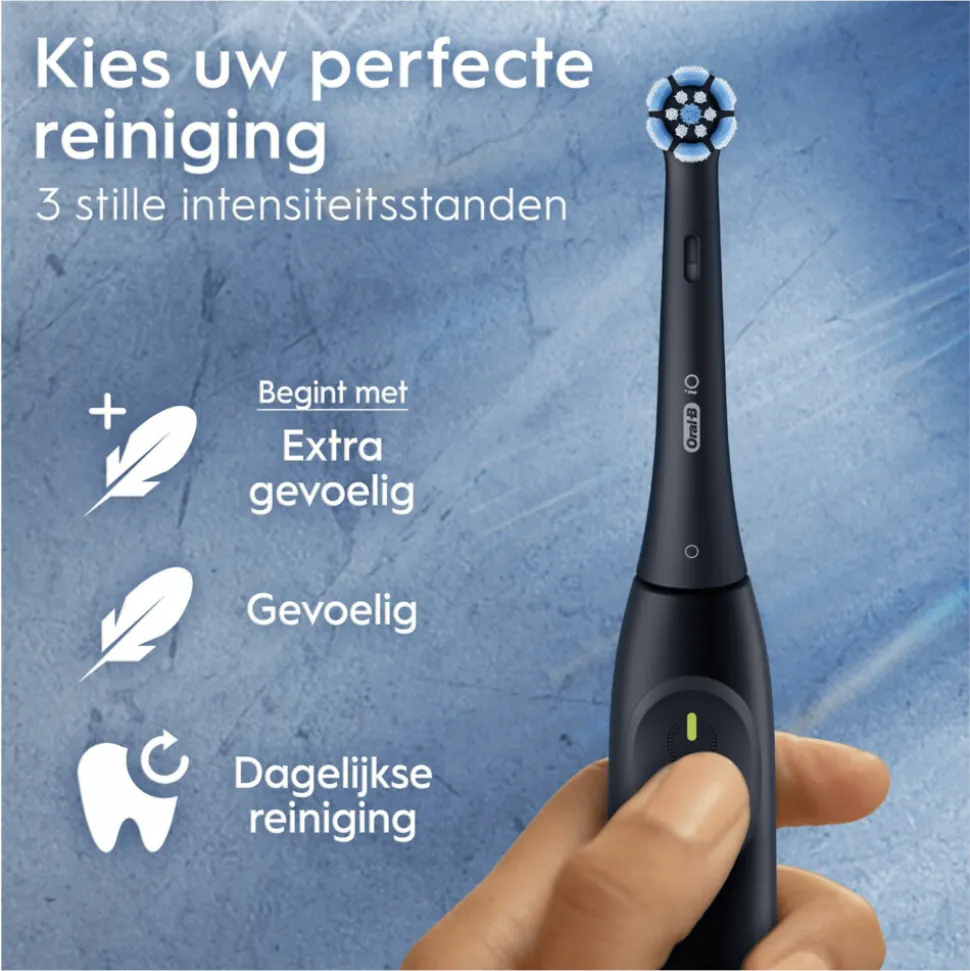 Oral-B Elektrische Tandenborstel iO 2 Duo Zwart & Roze 1 set
