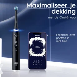 Oral-B Elektrische Tandenborstel iO 6 Duo Zwart & Roze 1 set