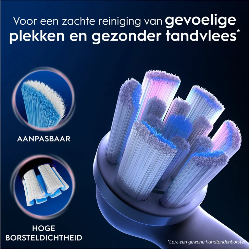 Oral-B Opzetborstels iO Gentle Care Wit 6 stuks