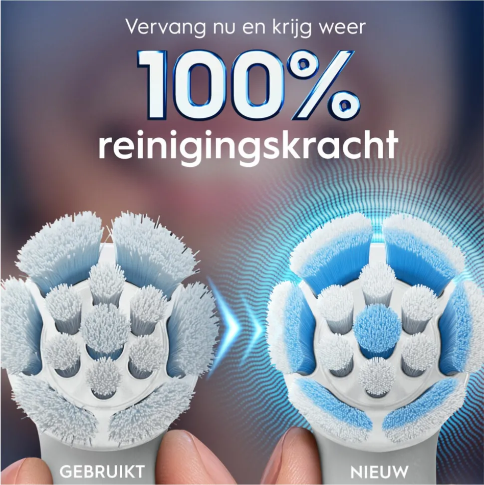 Oral-B Opzetborstels iO Gentle Care Wit 6 stuks