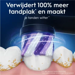 Oral-B Opzetborstels iO Radiant White Zwart 8 stuks