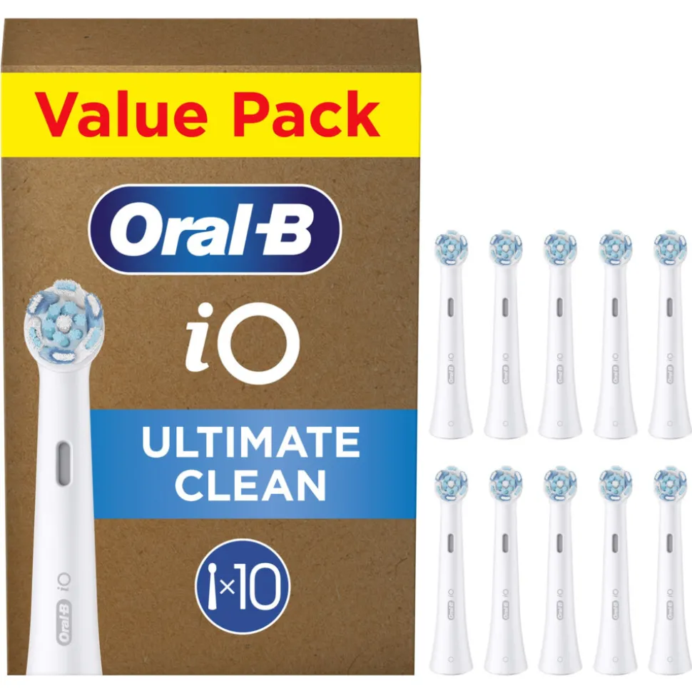 Oral-B Opzetborstels iO Ultimate Clean Wit 10 stuks