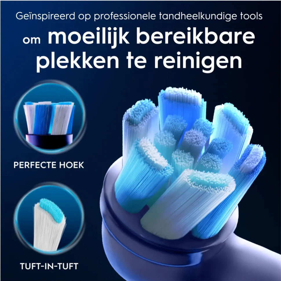 Oral-B Opzetborstels iO Ultimate Clean Wit 10 stuks