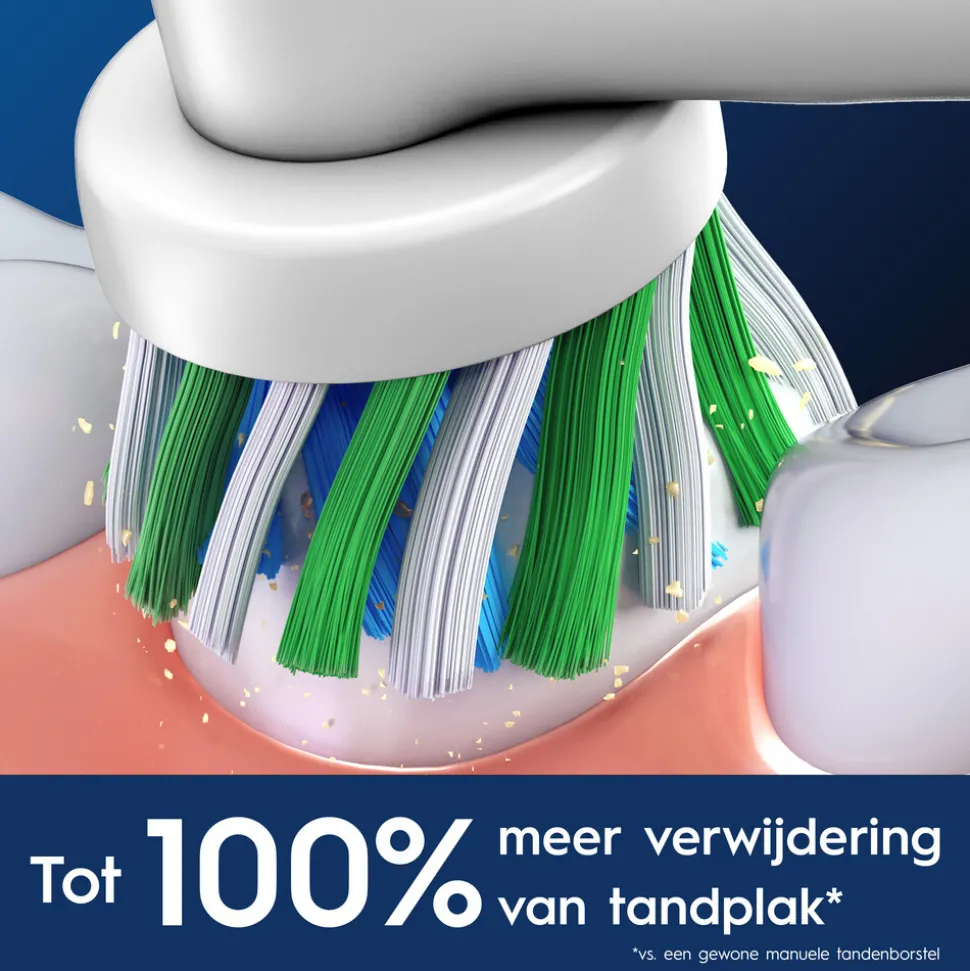 Oral-B Opzetborstels Pro Cross Action Wit 10 stuks