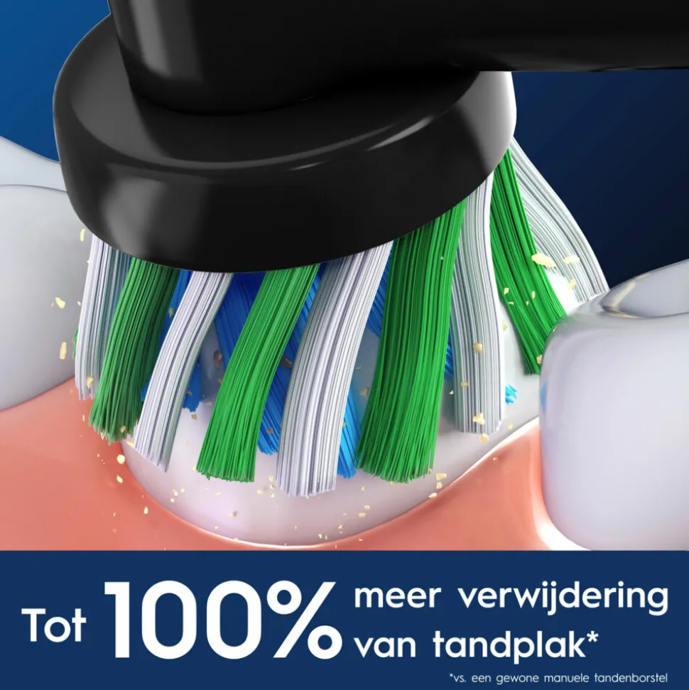 Oral-B Opzetborstels Pro Cross Action Zwart 8 stuks