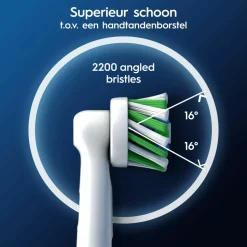 Oral-B Opzetborstels Pro Cross Action Wit 9 stuks