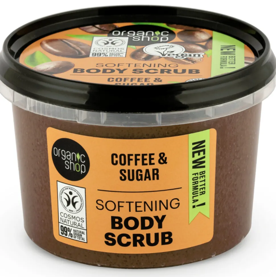 Organic Shop Body Scrub Brazilian Coffee 250 ml