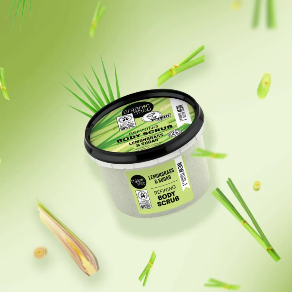 Organic Shop Body Scrub Lemongrass 250 ml