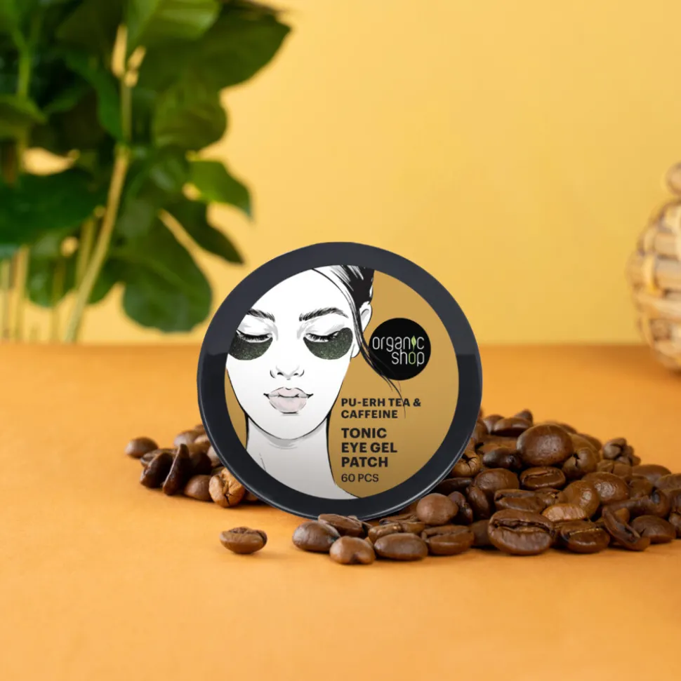 Organic Shop Eye Gel Patch Pu-erh tea & Caffeine 60 pcs
