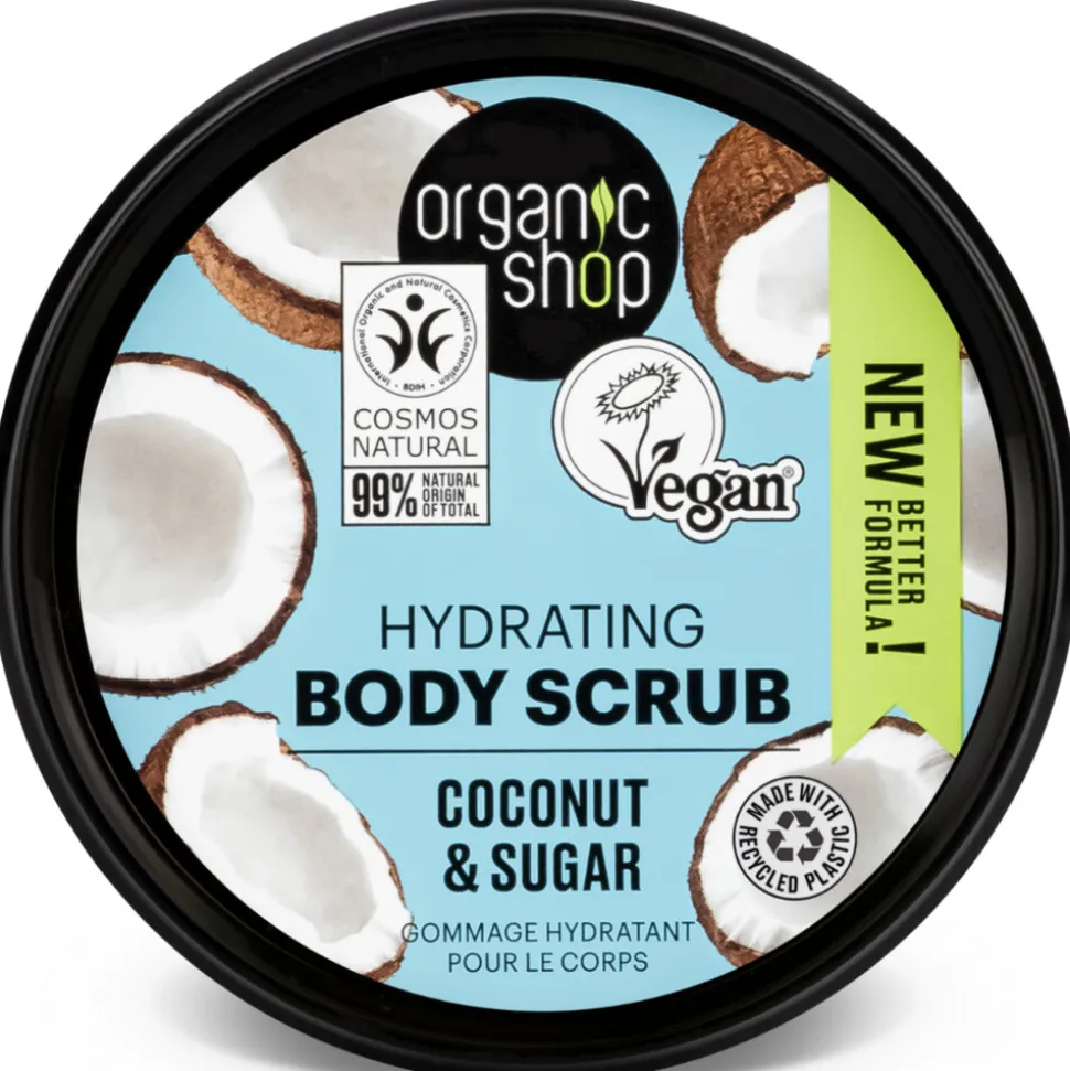 Organic Shop Hydrating Bodyscrub Coconut 250 ml