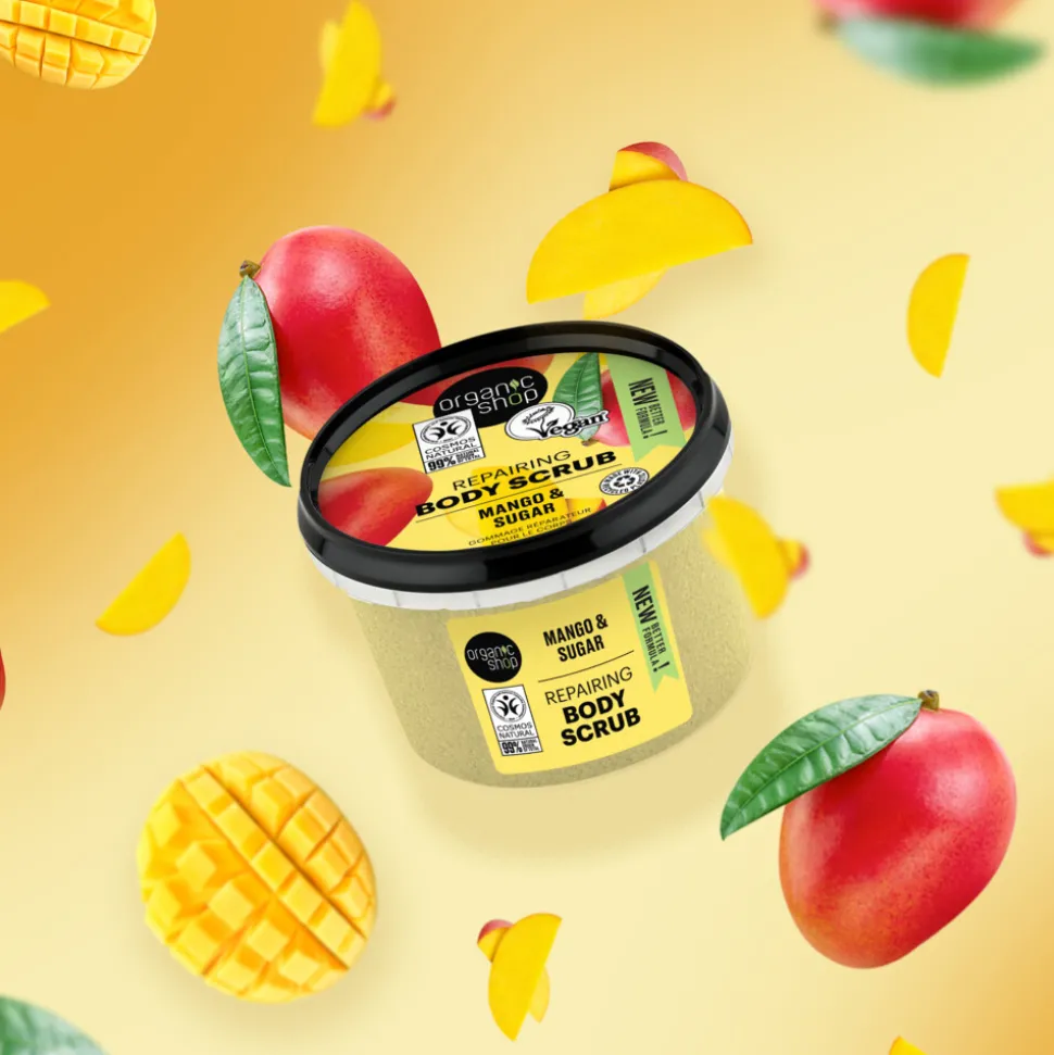 Organic Shop Repairing Body Scrub Mango 250 ml
