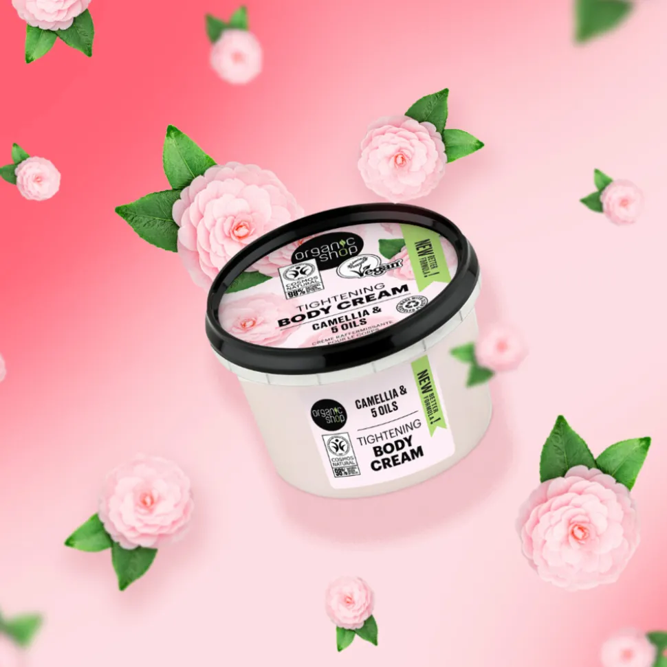 Organic Shop Tightening Bodycrème Camellia 250 ml