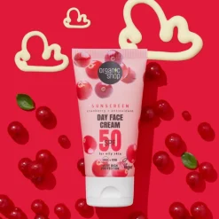 Organic Shop Zonnebrandcréme Gezicht SPF 50 Vette huid 50 ml