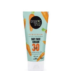 Organic Shop Zonnebrandcréme Gezicht SPF 30 Normale huid 50 ml