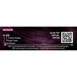 Palette Intensive Creme Haarkleuring 4-99 Aubergine